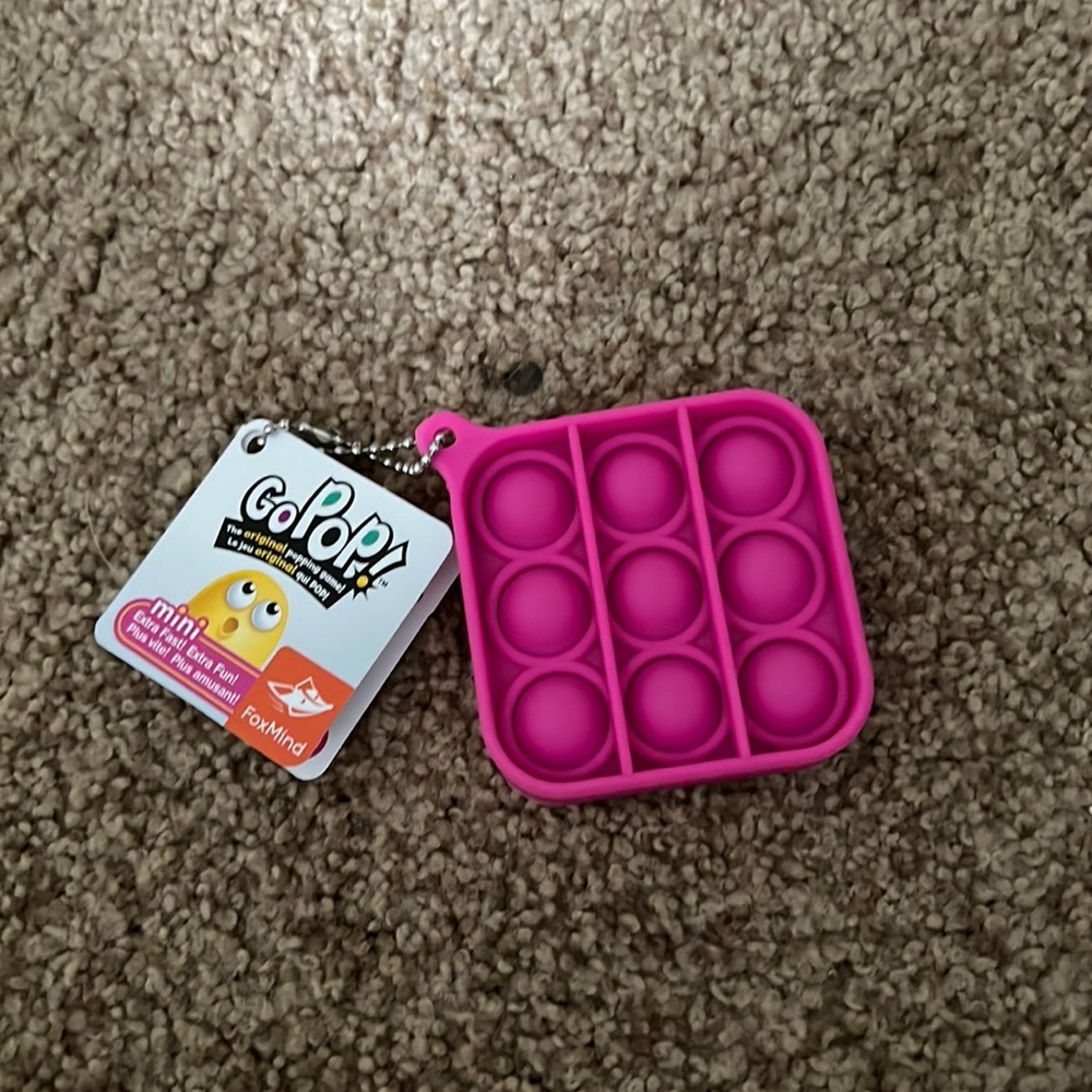 Pink mini pop it